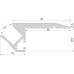 Профиль для светодиодной ленты AL-01-10 970502 Deko-Light