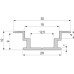 Профиль для светодиодной ленты T-flat 975720 Deko-Light