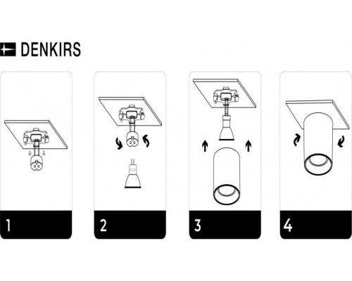 Точечный светильник DK3040-WH Denkirs Точечный светильник DK3040-WH Denkirs