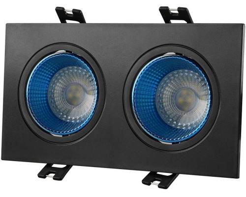 Точечный светильник DK3072-BK+CY Denkirs Точечный светильник DK3072-BK+CY Denkirs