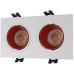 Точечный светильник DK3021 DK3072-WH+RD Denkirs