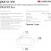 Точечный светильник PORT DK3101-WH Denkirs