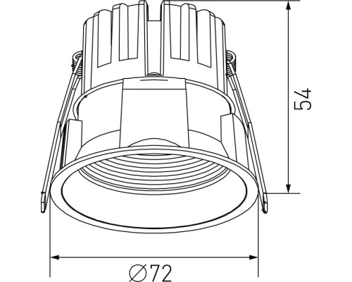 Точечный светильник DL-RE DL-RE1202-BL-NW DesignLed Точечный светильник DL-RE DL-RE1202-BL-NW DesignLed