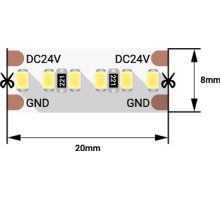 Светодиодная лента LUX DSG2A300-24-WW-33 DesignLed