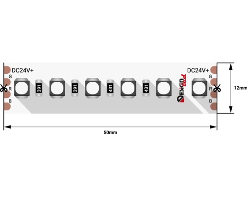 Светодиодная лента LUX DSG3A120-24-RGB-33 DesignLed Светодиодная лента LUX DSG3A120-24-RGB-33 DesignLed