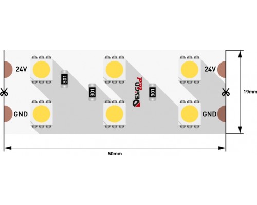 Светодиодная лента LUX DSG5120-24-NW-33 DesignLed Светодиодная лента LUX DSG5120-24-NW-33 DesignLed