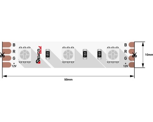 Светодиодная лента LUX DSG560-12-RGB-33 DesignLed Светодиодная лента LUX DSG560-12-RGB-33 DesignLed
