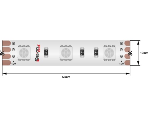 Светодиодная лента LUX DSG560-12-RGB-65 DesignLed Светодиодная лента LUX DSG560-12-RGB-65 DesignLed