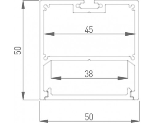 Профиль LS LS.5050-R DesignLed Профиль LS LS.5050-R DesignLed