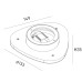 Настенный светильник ML ML-TR153-WH-WW DesignLed