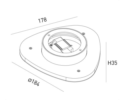 Настенный светильник ML ML-TR184-BL-WW DesignLed