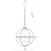 Подвесная люстра Sfera 1015/02 SP-4 Divinare