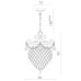 Подвесной светильник Reggia 1150/02 SP-3 Divinare