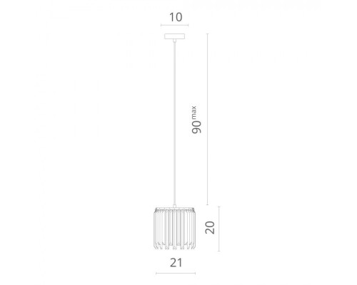 Подвесной светильник Nova 1223/02 SP-1 Divinare Подвесной светильник Nova 1223/02 SP-1 Divinare