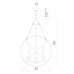 Подвесной светильник Tor 2633/04 SP-3 Divinare