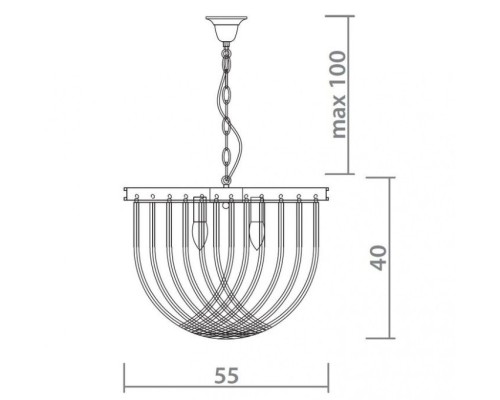 Подвесной светильник Cascata 3003/01 SP-5 Divinare Подвесной светильник Cascata 3003/01 SP-5 Divinare