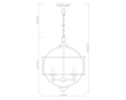 Подвесная люстра Campo 3004/02 SP-3 Divinare Подвесная люстра Campo 3004/02 SP-3 Divinare