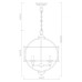 Подвесная люстра Campo 3004/02 SP-3 Divinare