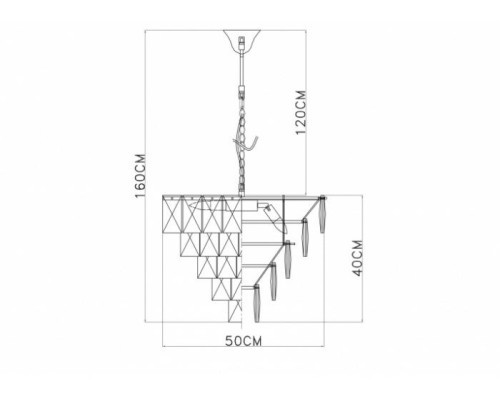Подвесная люстра Chara 3508/02 LM-6 Divinare Подвесная люстра Chara 3508/02 LM-6 Divinare