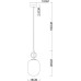 Подвесной светильник Botein 5013/18 SP-1 Divinare