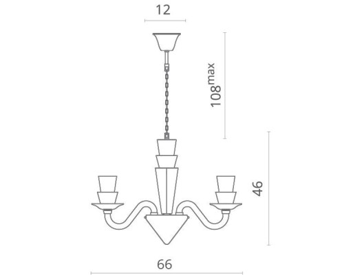 Подвесная люстра Susana 5122/09 LM-6 Divinare Подвесная люстра Susana 5122/09 LM-6 Divinare