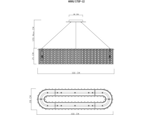 Подвесная люстра Felis 6005/17 SP-12 Divinare Подвесная люстра Felis 6005/17 SP-12 Divinare