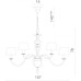 Подвесная люстра Florence 6819/19 SP-12 Divinare