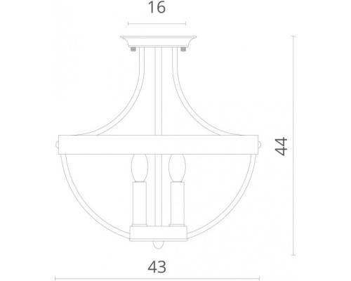 Потолочная люстра Norman 9980/02 PL-3 Divinare Потолочная люстра Norman 9980/02 PL-3 Divinare