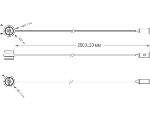 Коннектор прямой Round Line Connector 180 DLR B1 Donolux Коннектор прямой Round Line Connector 180 DLR B1 Donolux