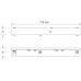 Коннектор прямой Slim Line Connector 180 DLS B Donolux