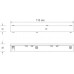 Коннектор прямой Slim Line Connector 180 DLS W Donolux