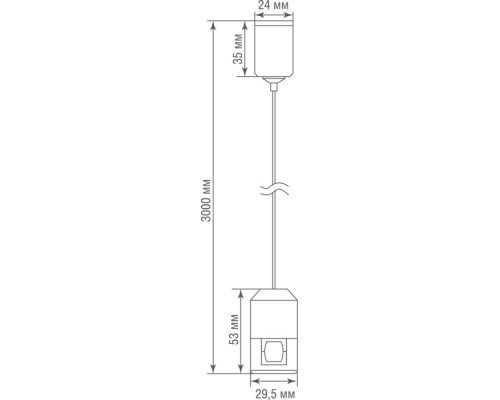 Соединитель с тросом CODE 1.2 Connector 180 Suspension B DL20224 Donolux Соединитель с тросом CODE 1.2 Connector 180 Suspension B DL20224 Donolux