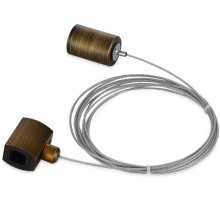 Соединитель с тросом CODE 1.2 Connector 180 Suspension BBr DL20224 Donolux