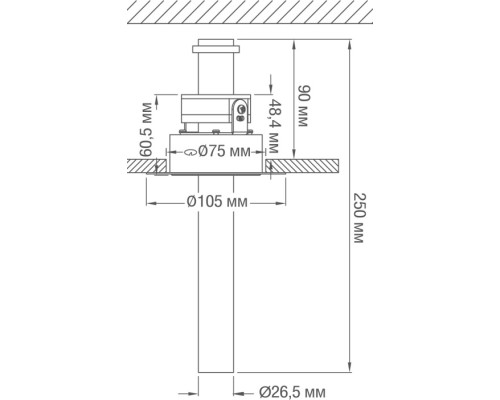 Точечный светильник Ray DL18151R9W1W Donolux