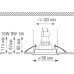 Точечный светильник Pluton DL18412R1WIP44 Donolux