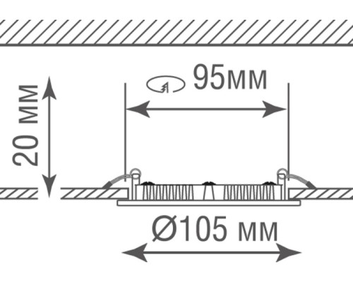 Точечный светильник City DL18451R4W1W Donolux Точечный светильник City DL18451R4W1W Donolux
