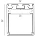 Профиль DL18506RAL9003 Donolux