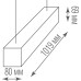 Подвесной светильник Decoled DL18516S100WW40L5 D5 Donolux
