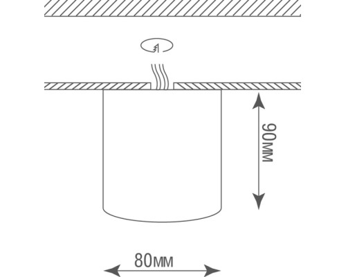 Точечный светильник Basis DL18613R1B Donolux Точечный светильник Basis DL18613R1B Donolux