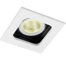 Точечный светильник Holly DL18614/01WW-SQ White/Black Donolux