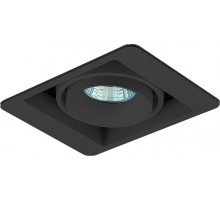 Точечный светильник Lumme DL18615/01WW-SQ Shiny black/Black Donolux