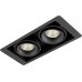 Точечный светильник Lumme DL18615/02WW-SQ Shiny black/Black Donolux