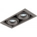 Точечный светильник Lumme DL18615/02WW-SQ Silver Grey/Black Donolux