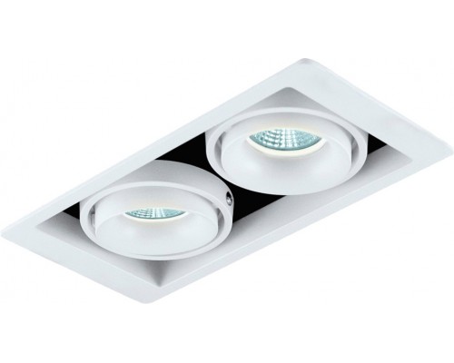 Точечный светильник Lumme DL18615/02WW-SQ White/Black Donolux Точечный светильник Lumme DL18615/02WW-SQ White/Black Donolux