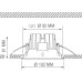 Точечный светильник Marta DL18616/01WW-R White Donolux