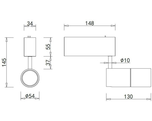 Трековый светильник Heck DL18789NW15WM Donolux Трековый светильник Heck DL18789NW15WM Donolux