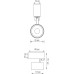 Трековый светильник Alpha DL18790NW25BM Donolux