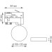 Трековый светильник Luna DL18791R24N1B Track Donolux