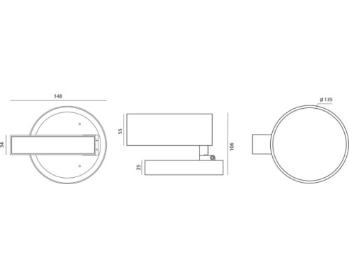 Трековый светильник Luna DL18791/White 24W Donolux Трековый светильник Luna DL18791/White 24W Donolux