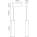 Трековый светильник Charm DL18792WW9WM Donolux